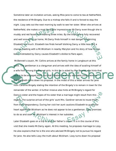 Character description of Elizabeth from the novel book Pride and Prejudice by Jane Austen