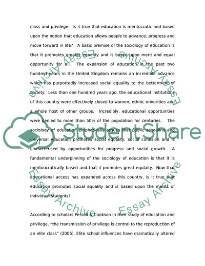 Factors Influencing Childs Education