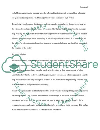 Fraud and Allocation of Funds