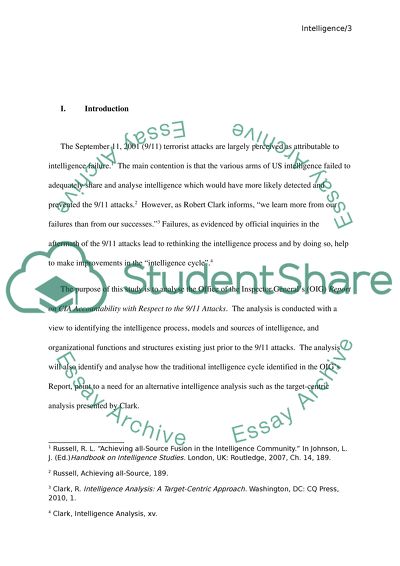 CIA Article Review and Anaylsis