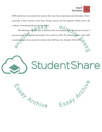 Problems that Arise while Measuring Economic Growth