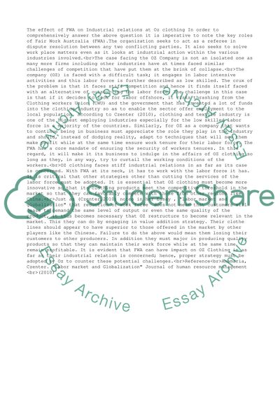 HR speech and written report