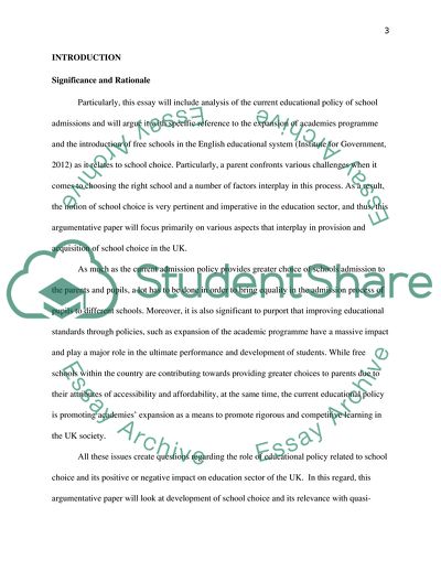 Debates in Educational Ideology and Policy