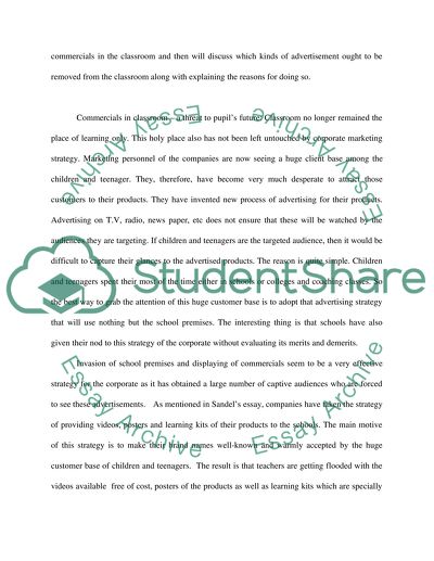 Commercials in Classroom