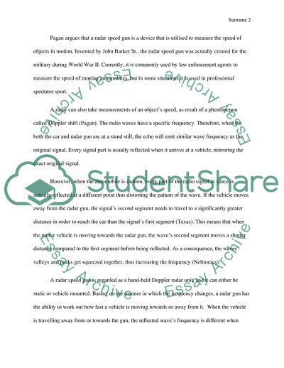 How Police Radar Gun and Laser Speed Gun Work