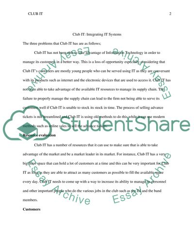 Club IT - Integrating IT Systems