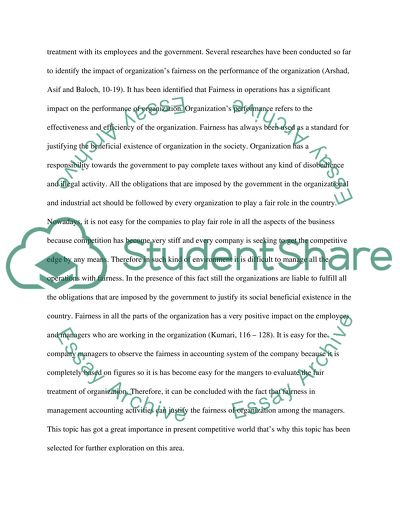 Accounting treatment