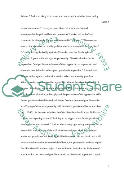 Plato Discusses the Good Life in The Republic