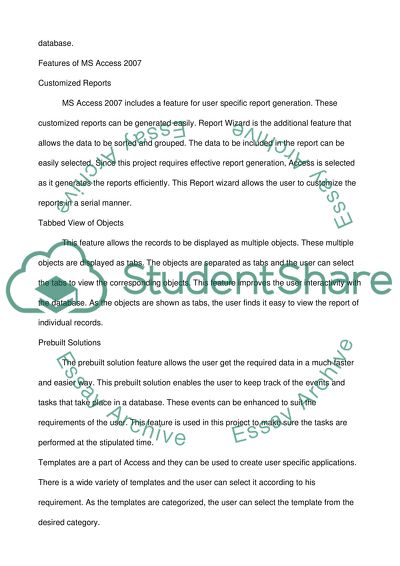 MS-Access and Net Framework
