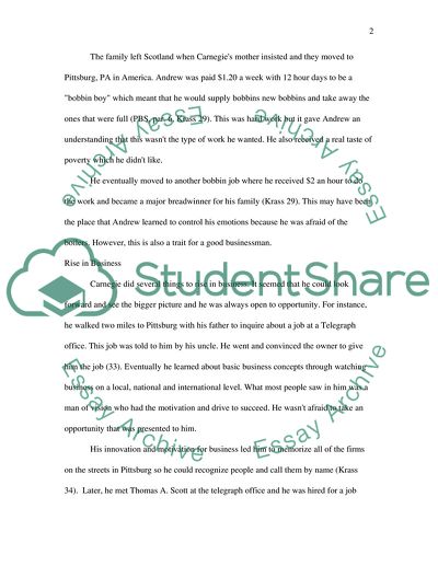 Was Andrew Carnegie a good man