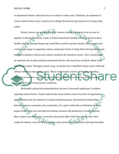 Social Work and Change in Economic Patterns