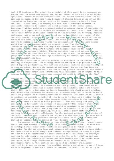 Week 4 LT Assignment