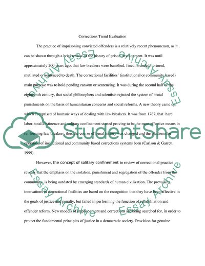 Corrections Trend Evaluation (Indi)