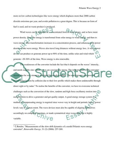 Pelamis (Wave energy system)