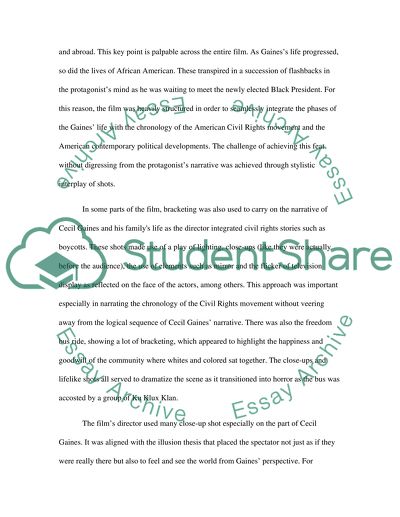 Film philosophy about the Butler