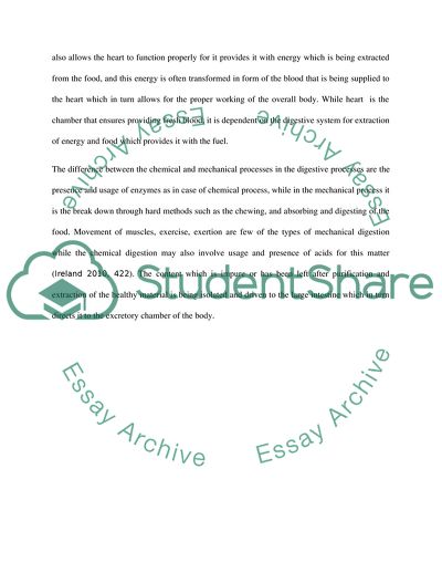 Digestion and Absorption