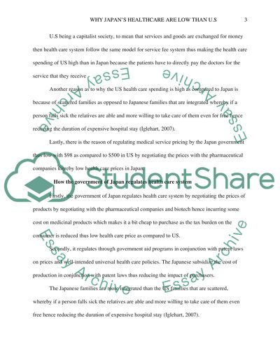 Why Japans Health Care Prices Are Low Than the US