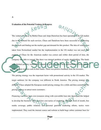 Zipcar: Refining the Business Model