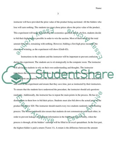 Experimental Economics