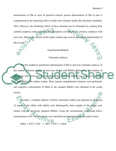 Physical Chemistry Lab Report