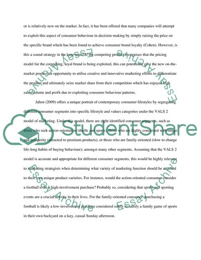 Consumer Psychology and Buyer Behaviour