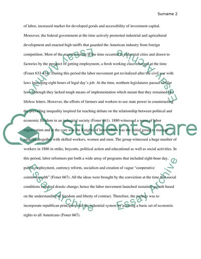 American involvement in World War I