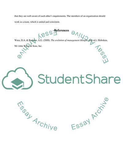 Cooperative Systems (Evolution of Management Class)