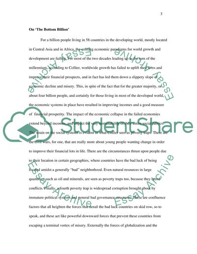 Economic Paradigm for Growth and Development