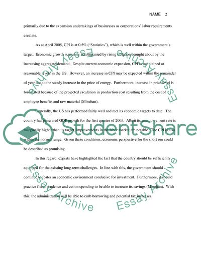 US Economic Performance