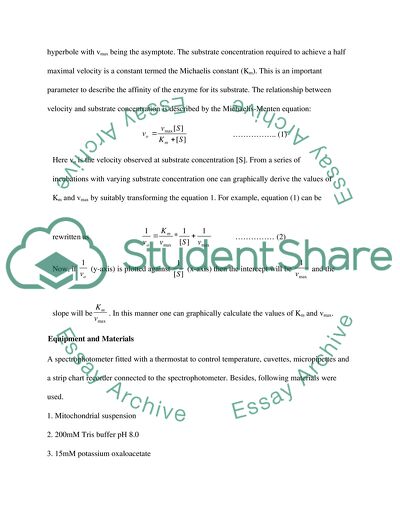 Enzyme Kinetics and Inhibitors
