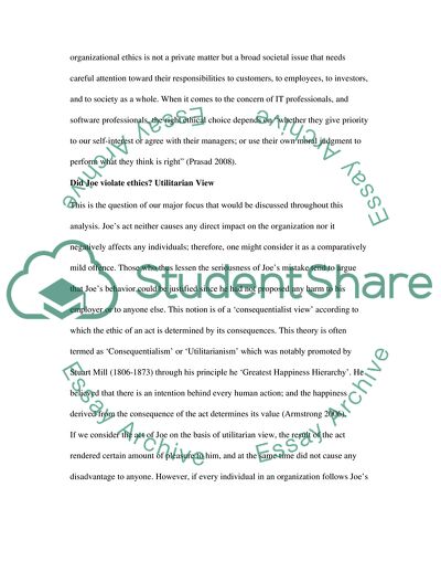 The Exact Ethical Parameters