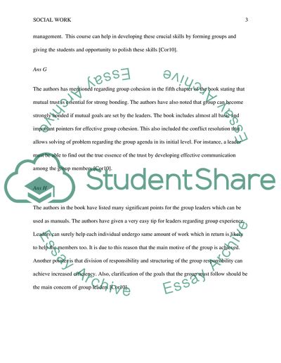 Social Work with Groups