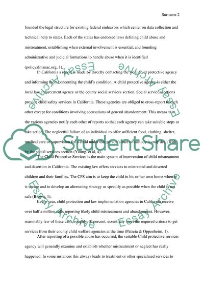 Does Child Protective Services Protect Children from Child Abuse