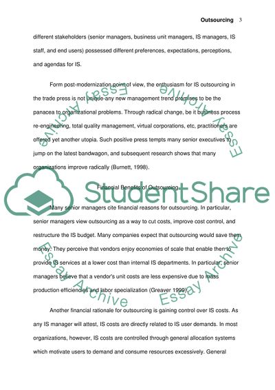 Pros and Cons of Outsourcing IT