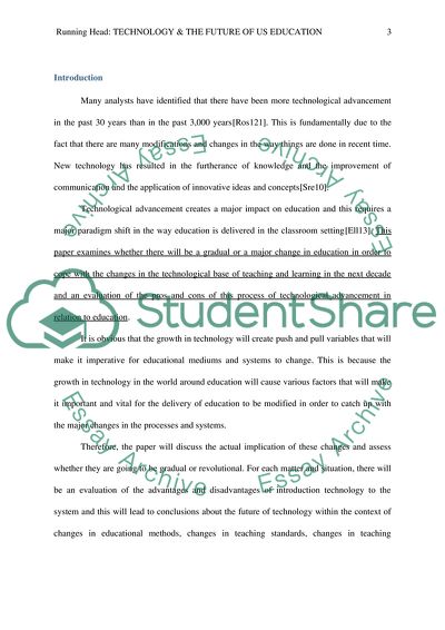 Future of Technology on Education in the US