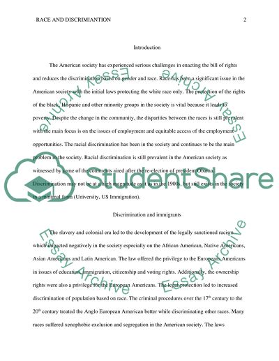 Race in Turn of the Century America