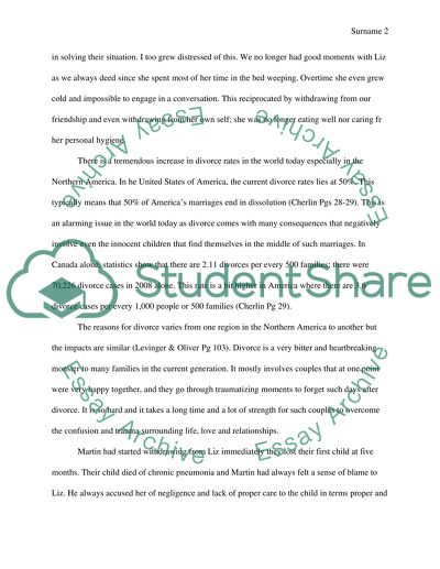 Divorce in Northern America