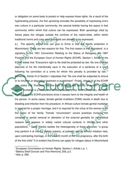 Violence Against Refugees