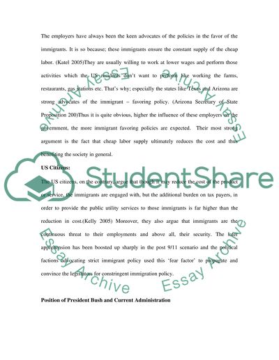 Comprehensive Immigration Reform: How Should We Address the Issue of Illegal Immigration