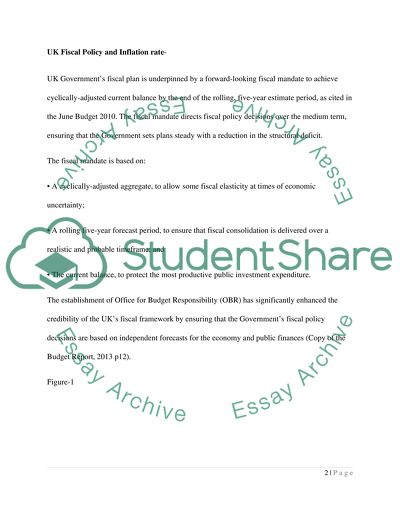 Qatar and United Kingdom - Emphasis on Fiscal Policy and Inflation