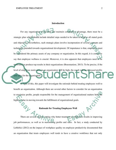 How Treating Employees Well Impacts Profits and Sales