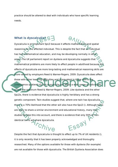 Comorbidity between Dyslexia and Dyscalculia and Their Impact on Classroom Practice