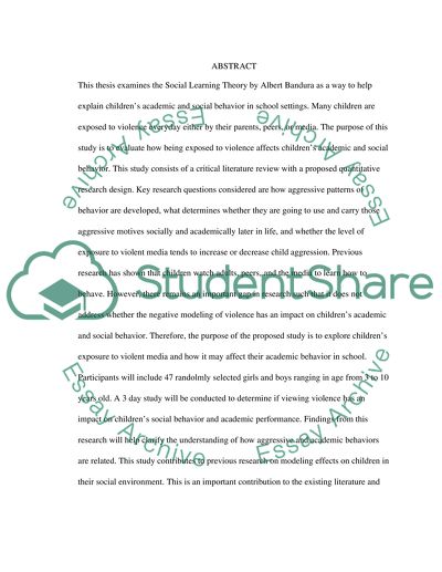 The Effect of Video Modeling on Childrens Academic Performance and Social Behavior