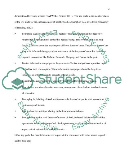 How to Enable Citizens to Eat Fairly and Well