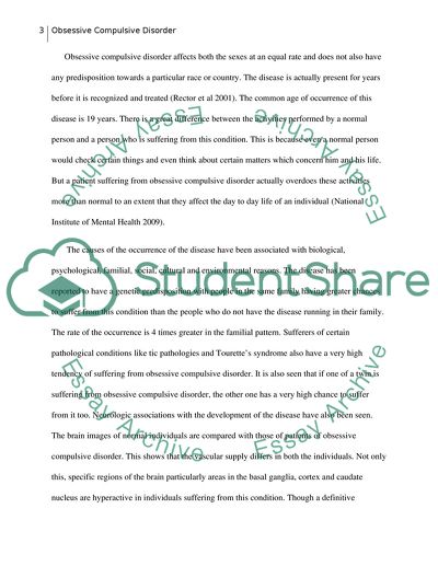 Obsessive Compulsive Disorder - More than 4 Million Cases in the US