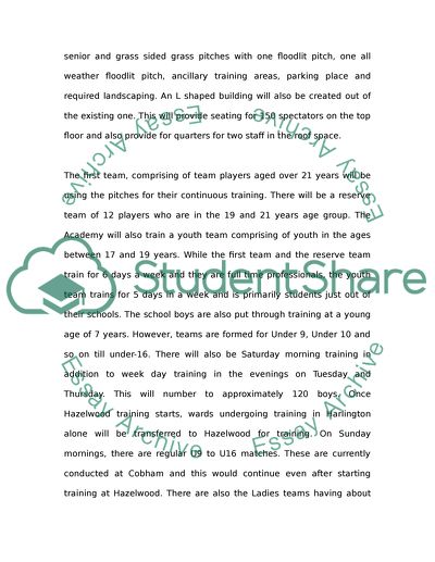 Chelsea Football Club Training Facility