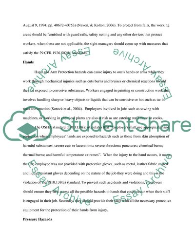 Coping with the Hazards