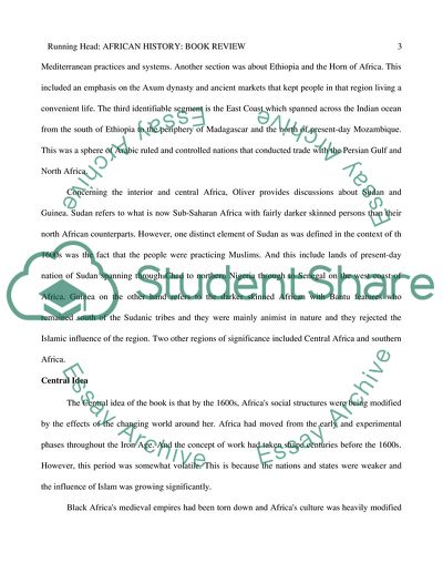 The Cambridge History of Africa