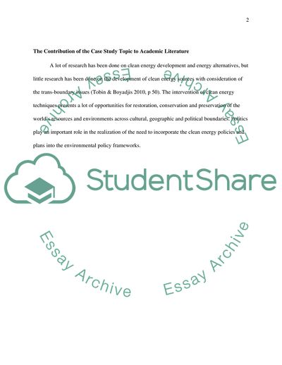 Creating Clean Energy Sources for the Future