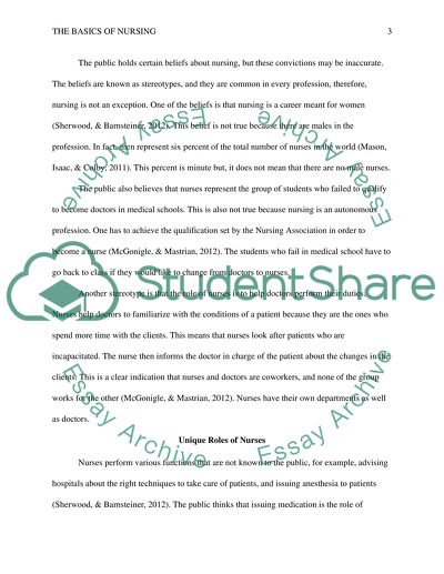 The Basics of Nursing